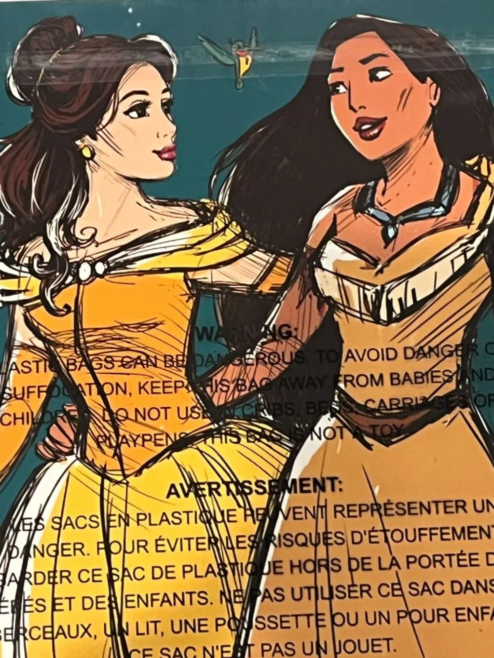 Disney Adventure Gals Folder 2-Pack Moana & Rapunzel School Supplies